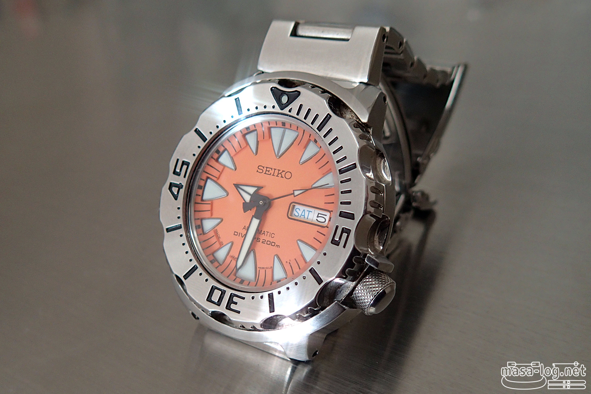 オレンジモンスター シャークトゥース 日本製 - 腕時計(アナログ)